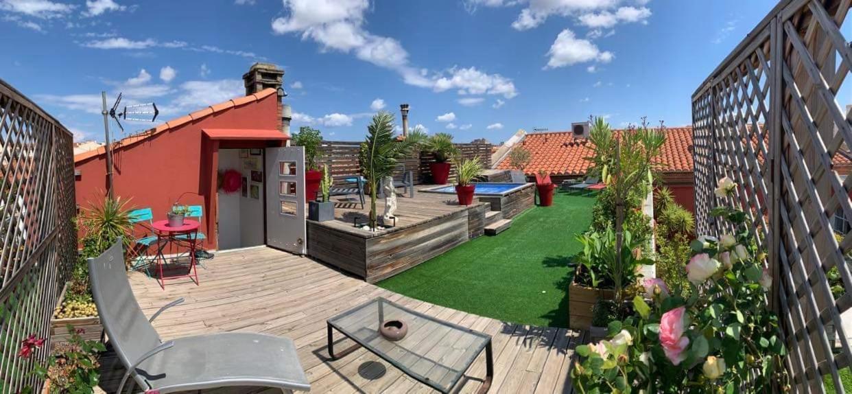 Le Patio Pere Pigne Guestroom 페르피냥 외부 사진