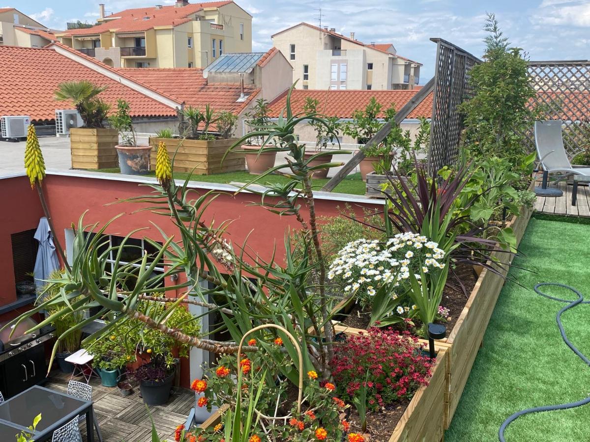 Le Patio Pere Pigne Guestroom 페르피냥 외부 사진